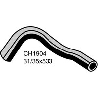 Mackay Rubber Bottom Radiator Hose for Volvo B230 Less Turbo CH1904