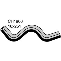 Mackay Rubber Bottom Radiator Hose for Volvo 240 CH1906