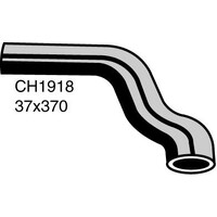 Mackay Rubber Top Radiator Hose for Toyota Landcruiser 3.6L H Dies CH1918