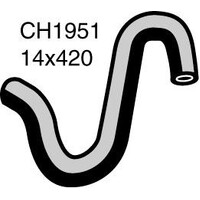 Mackay Rubber Bottom Radiator Hose for Ford Festiva 1.3L CH1951