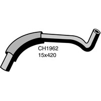 Mackay Rubber Bottom Radiator Hose for Ford Capri 1.6L DOHC CH1962