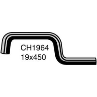 Mackay Rubber bottom radiator hose for Holden Commodore VL 3.0L E.F.I CH1964