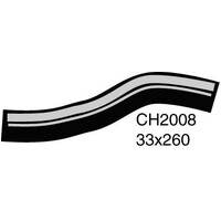 Mackay Rubber Top Radiator Hose for Toyota HiAce 2.4L OHC CH2008