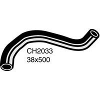 Mackay Rubber Bottom Radiator Hose for Toyota HiAce 2.8L 2.4L Diesel CH2033