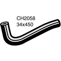 Mackay Rubber Top Radiator Hose for Nissan PATHFINDER 2.4L 4cyl Z2 CH2058