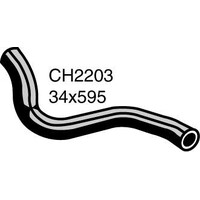 Mackay Rubber Bottom Radiator Hose for Nissan Pulsar 2.0L CH2203