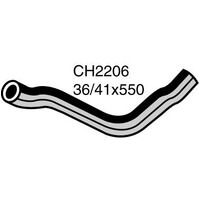 Mackay Rubber Bottom Radiator Hose for Volvo 760/780 V6 B28 CH2206