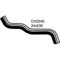 Mackay Rubber Bottom Radiator Hose for Nissan Maxima J30 CH2240