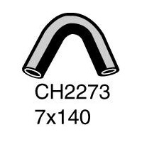 Mackay Rubber Bottom Radiator Hose for Nissan Maxima J30 CH2273