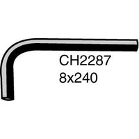 Mackay Rubber Bottom Radiator Hose for Nissan Patrol 2.8L RD28 T/dies CH2287