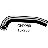 Mackay Rubber bottom radiator hose for Nissan PATROL 2.8L RD28 T/dies CH2289