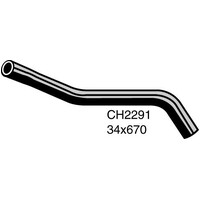 Mackay Rubber Top Radiator Hose for Nissan Patrol 2.8L RD28 T/dies CH2291