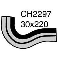 Mackay Rubber bottom radiator hose for Toyota Corolla 1.4 1.6L CH2297