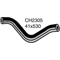 Mackay Rubber Bottom Radiator Hose for Nissan Patrol 2.8L RD28T T/die CH2305