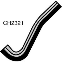 Mackay Rubber Bottom Radiator Hose for Volkswagen Golf 1.6L Petrol CH2321