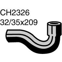 Mackay Rubber Bottom Radiator Hose for Volkswagen Golf 1.6L Petrol CH2326