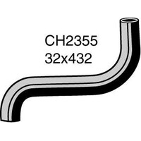 Mackay Rubber Top Radiator Hose for Saab 900 2.0L SOHC 1 CH2355