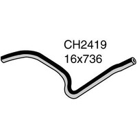 Mackay Rubber Bottom Radiator Hose for Saab 9000 CH2419