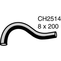 Mackay Rubber Bottom Radiator Hose for Mitsubishi Magna 2.6L CH2514