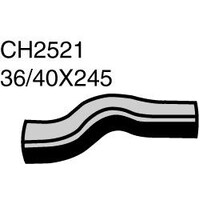 Mackay Rubber Bottom Radiator Hose for Toyota Landcruiser 1FZE 4.5L D CH2521