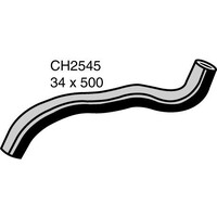 Mackay Rubber Bottom Radiator Hose for Nissan Primera SR18DE CH2545