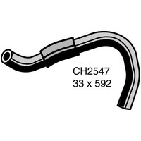 Mackay Rubber Bottom Radiator Hose for Nissan Navara 2.4L KA24E CH2547