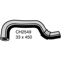 Mackay Rubber Top Radiator Hose for Nissan Navara 2.4L KA24E CH2549