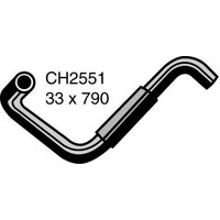 Mackay Rubber Bottom Radiator Hose for Nissan Navara 2.7L Diesel CH2551