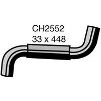 Mackay Rubber Bottom Radiator Hose for Nissan Navara 2.4L Z24 CH2552