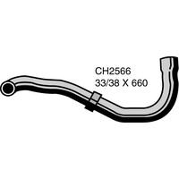 Mackay Rubber Bottom Radiator Hose for Nissan Navara 2.5L Diesel SD25 CH2566