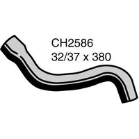 Mackay Rubber Bottom Radiator Hose for Toyota HiAce 2.8L Diesel CH2586