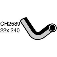 Mackay Rubber Bottom Radiator Hose for Jaguar Mark IV CH2589