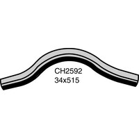 Mackay Rubber Top Radiator Hose for Mitsubishi Sigma Sigma FWD CH2592