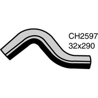 Mackay Rubber Top Radiator Hose for Daewoo Leganza 2.0L C20SED CH2597