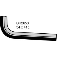 Mackay Rubber bottom radiator hose for Mitsubishi PAJERO 2.8L 4M40T CH2653