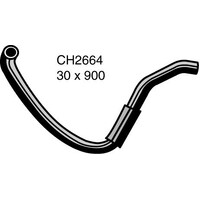 Mackay Rubber Bottom Radiator Hose for Honda Ascot 1.8L F18A CH2664