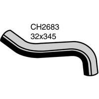 Mackay Rubber Top Radiator Hose for Toyota Hi Lux 2.0L CH2683