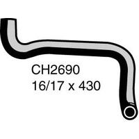 Mackay Rubber Bottom Radiator Hose for Toyota Hi Lux 3.0L 5L Diesel CH2690