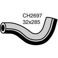 Mackay Rubber Bottom Radiator Hose for Toyota Hi Lux 2.0L 1RZ CH2697