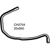 Mackay Rubber Bottom Radiator Hose for Peugeot 405 1.9L CH2704