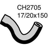 Mackay Rubber Bottom Radiator Hose for Peugeot 405 1.9L CH2705