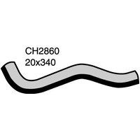 Mackay Rubber Bottom Radiator Hose for Saab 900 2.1L 16 Valve CH2860