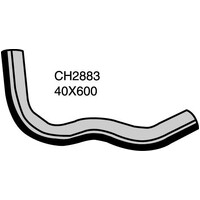 Mackay Rubber Bottom Radiator Hose for Mazda T3500 4 Cyl Diesel CH2883