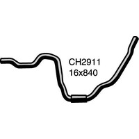 Mackay Rubber Bottom Radiator Hose for Nissan Urvan 2.4L Petrol CH2911