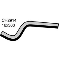 Mackay Rubber Bottom Radiator Hose for Nissan Urvan 2.4L Petrol CH2914