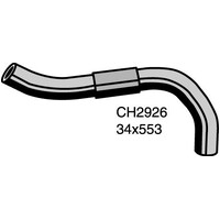 Mackay Rubber Bottom Radiator Hose for Mazda 323 Astina 2.0L V6 CH2926