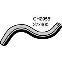 Mackay Rubber bottom radiator hose for Mazda 323 1.6L CH2958