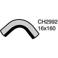 Mackay Rubber Bottom Radiator Hose for Toyota Camry 3.0L 1MZ CH2992