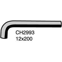 Mackay Rubber Bottom Radiator Hose for Volvo 240 2.3L 4 Cyl CH2993