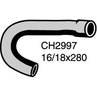 Mackay Rubber Bottom Radiator Hose for Toyota Hi Lux 3.0L 5L Diesel CH2997